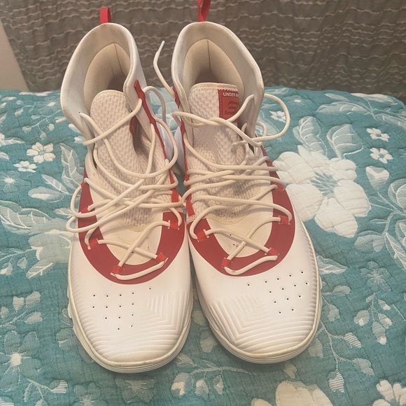 Under Armour Other - Under Armour Curry 3Zer0 2 'White Red' men’s size 16